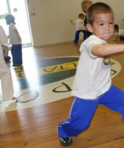capovam boy practice Brazilian martial art